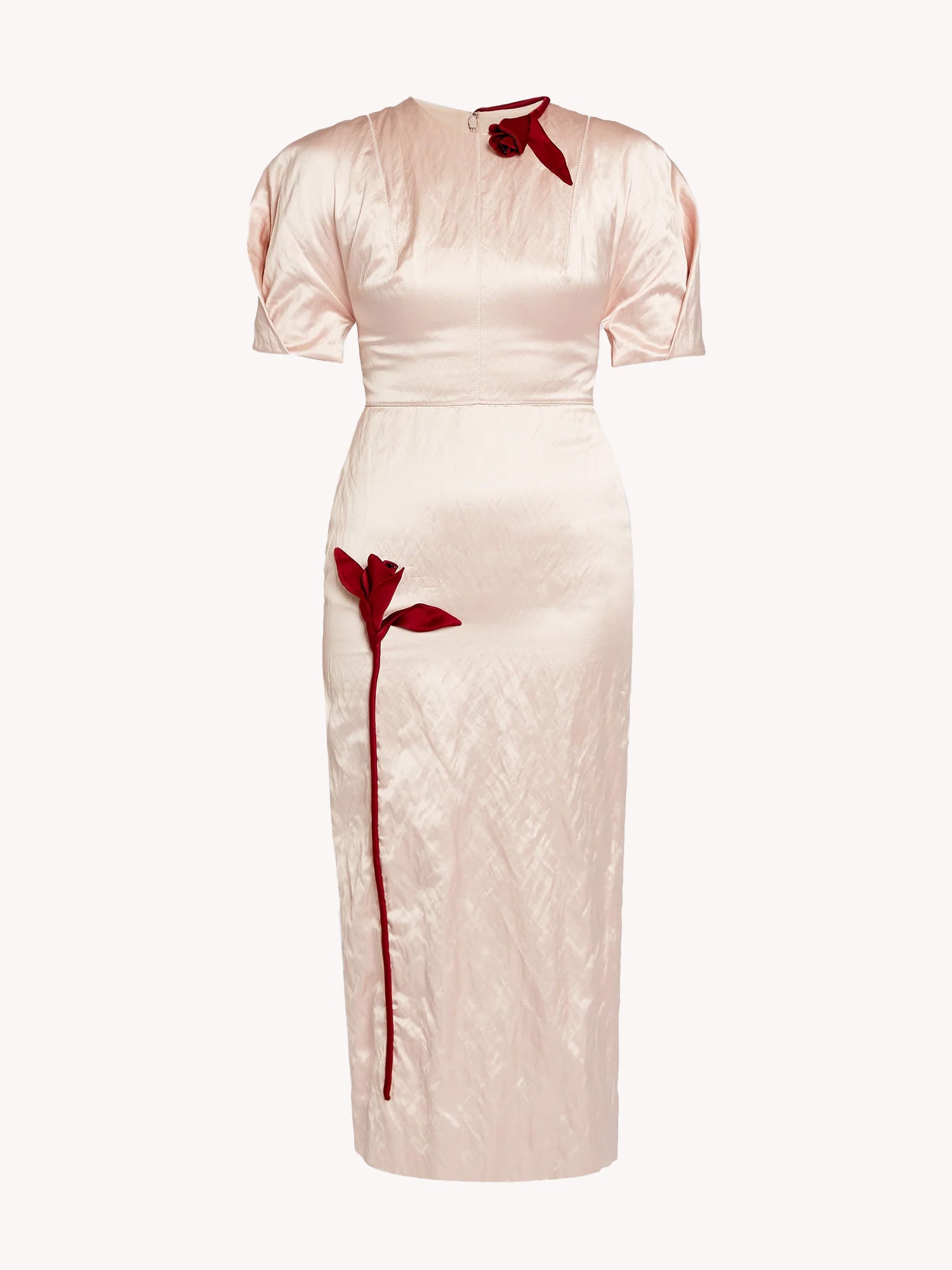 Short Sleeve Midi Cocktail Dress – CabanaCanary