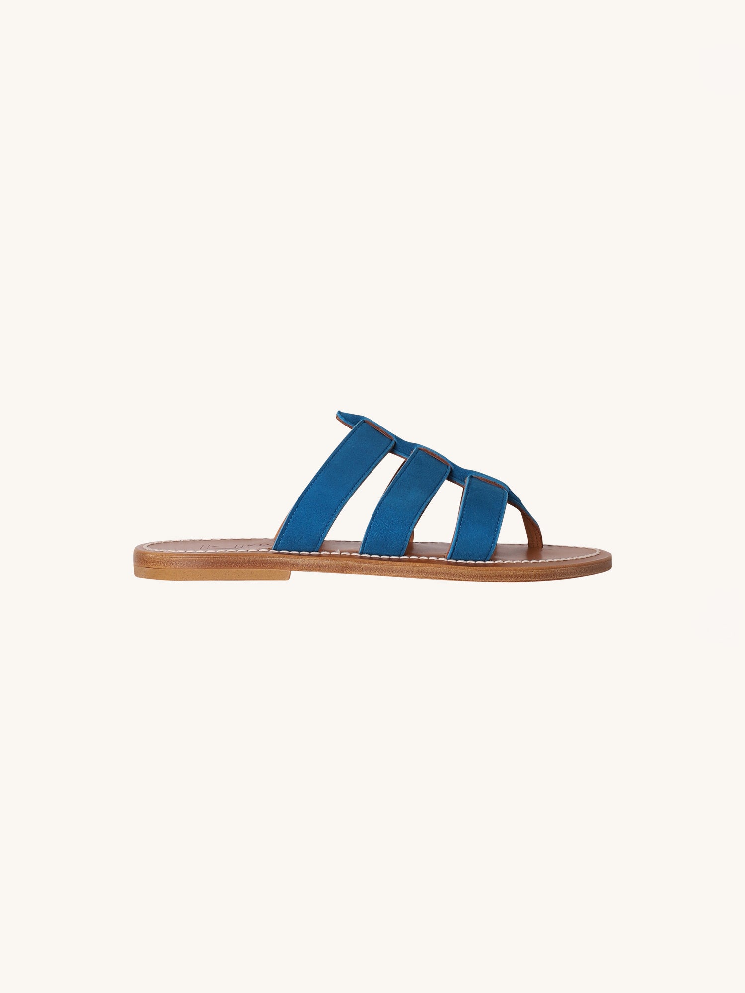 K. Jacques Dolon Sandal in Vel Blue – CabanaCanary