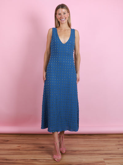 Odette Embellished Midi Dress