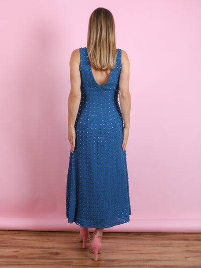 Odette Embellished Midi Dress