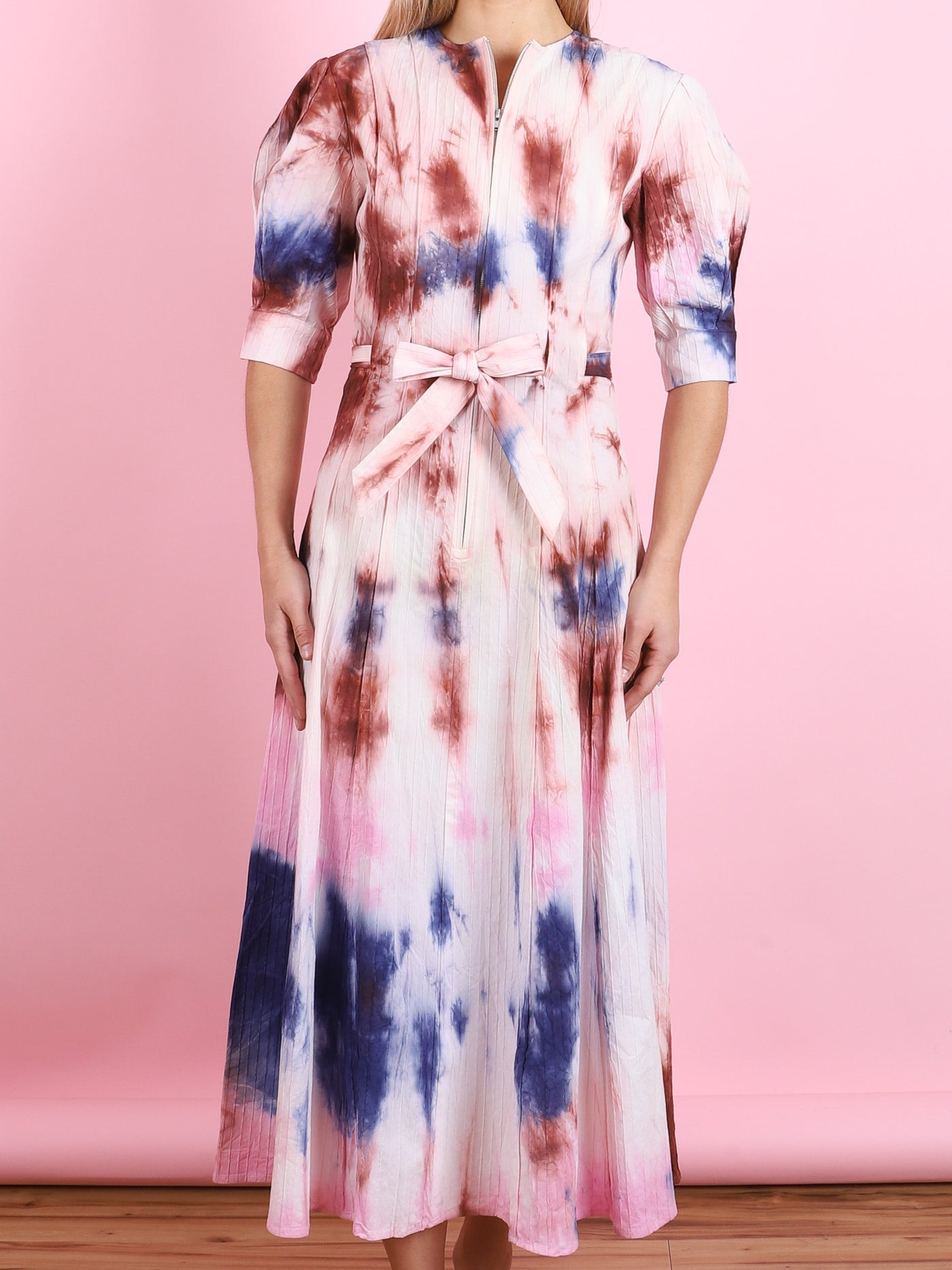 Midi Zipper Dress