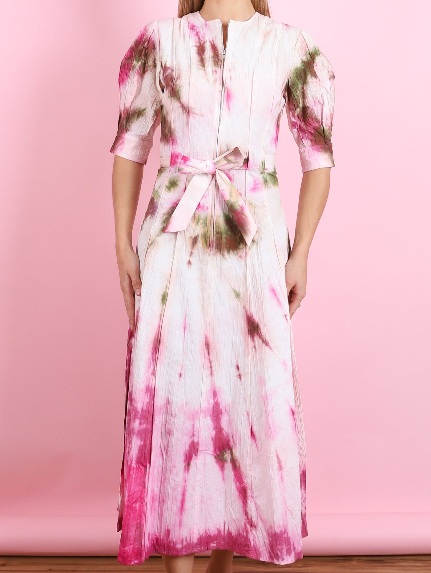 Midi Zipper Dress