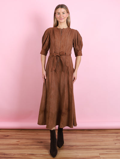 Midi Zipper Dress