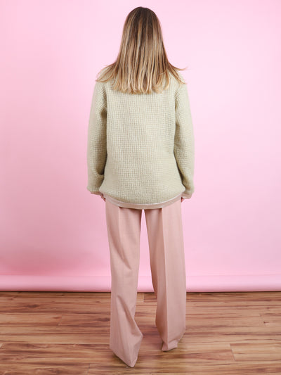 Waffle Mohair Cardigan