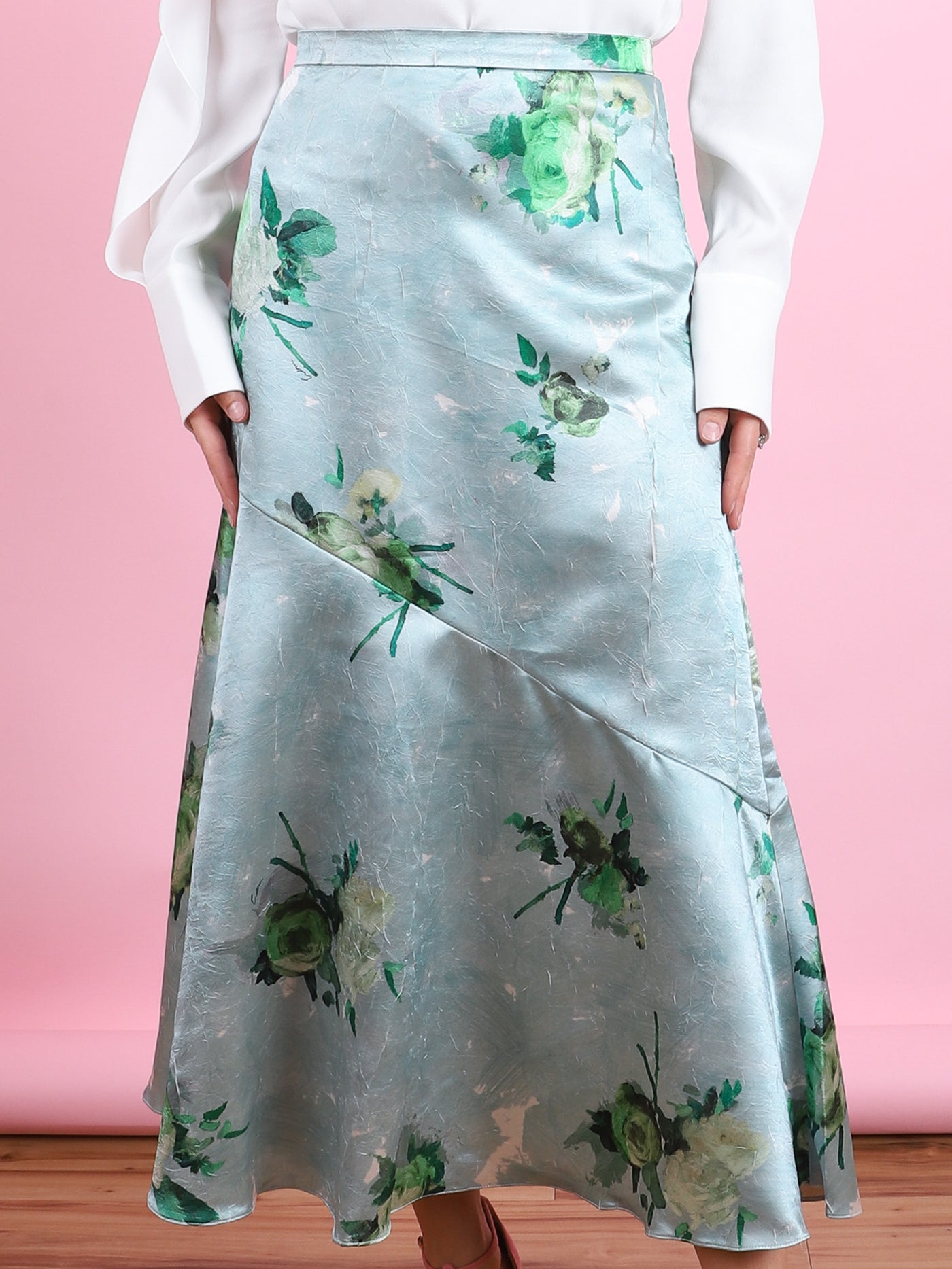A-Line Midi Skirt