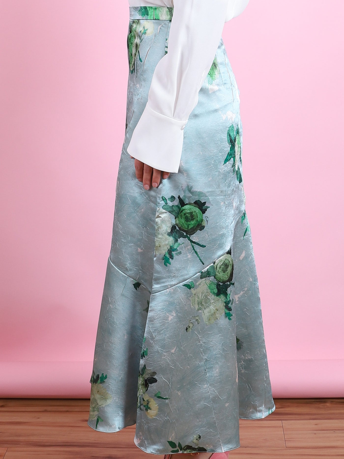 A-Line Midi Skirt