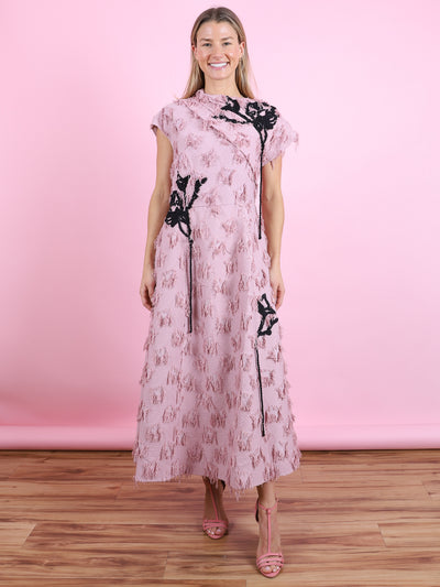 Asymmetric Short Sleeve Dress