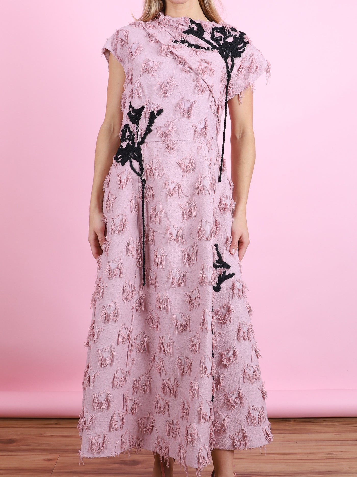 Asymmetric Short Sleeve Dress