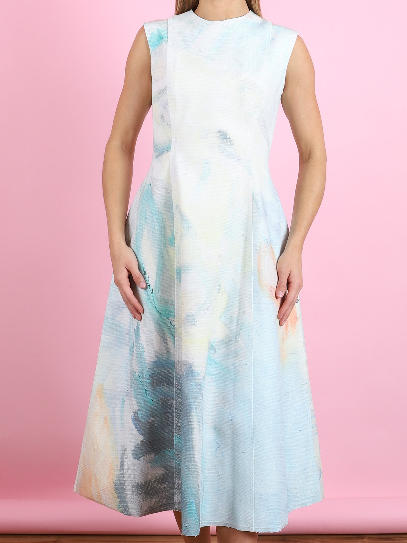 Sleeveless Midi Dress