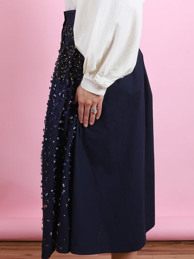 Laser Cut Flowers Skirt