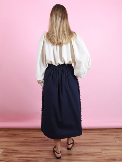 Laser Cut Flowers Skirt