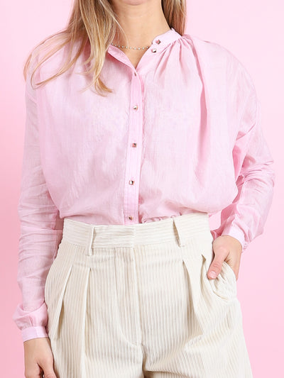Cotton & Silk Blend Shirt