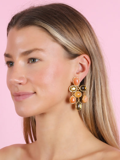 Valse Earrings in Multi Winter