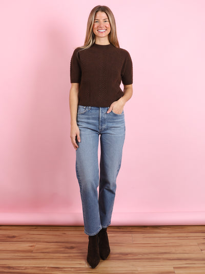 Rebecca Sweater in Americano