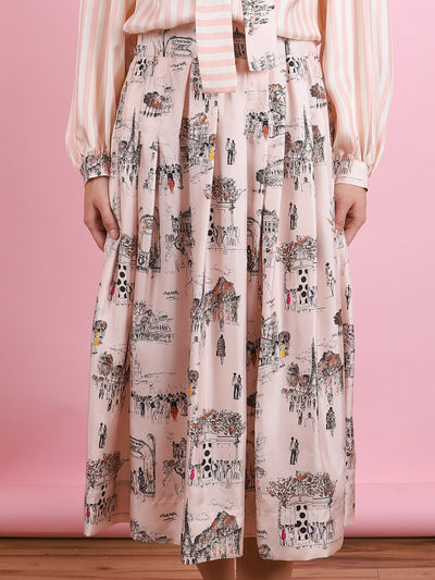 Venise Mix Darnel Skirt