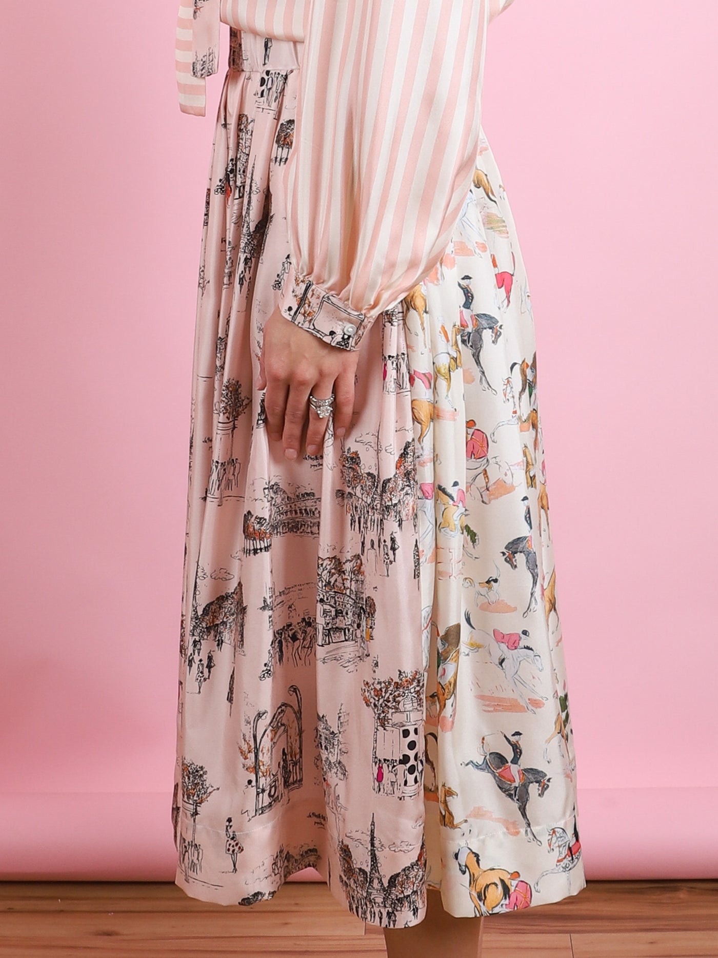 Venise Mix Darnel Skirt
