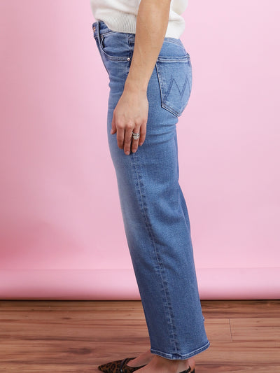 Mid-Rise Rambler Zip Ankle Jean in Out of the Blue
