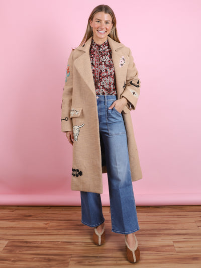 Petunia Desert Tattoo Coat