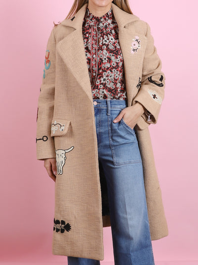 Petunia Desert Tattoo Coat