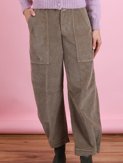Rhannon Corduroy in Clay