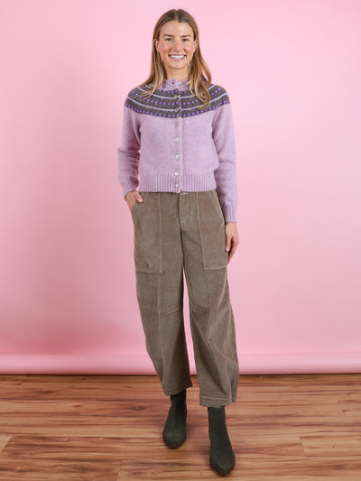 Rhannon Corduroy in Clay