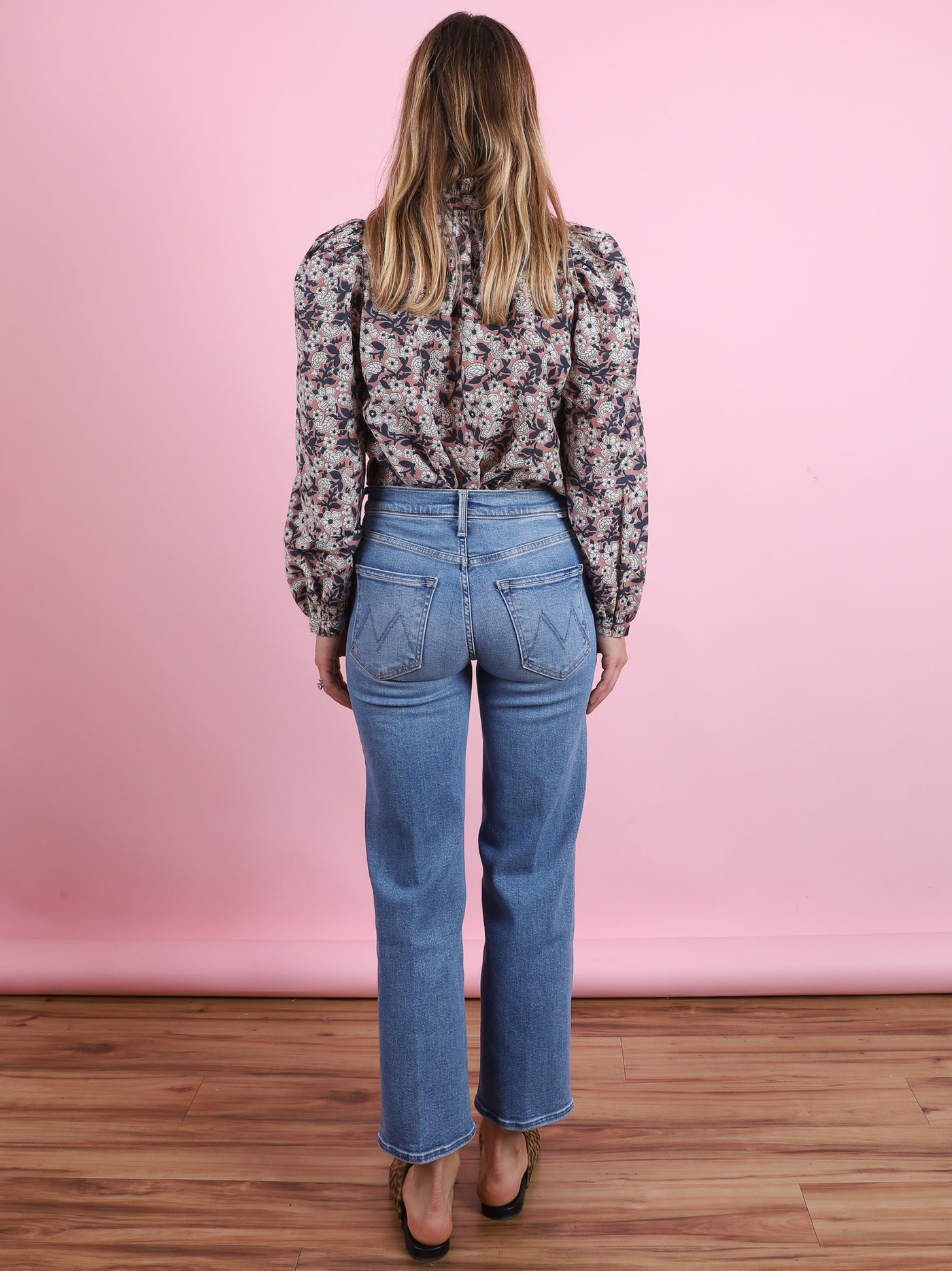 Annabel Sepia Floral Shirt