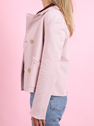 Mini Belfast Cropped Sweatshirt Peacoat