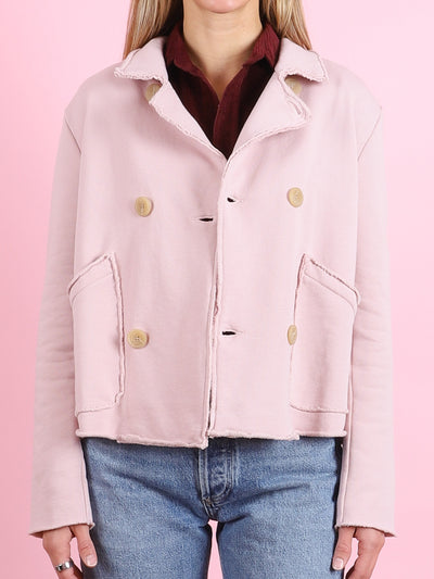 Mini Belfast Cropped Sweatshirt Peacoat