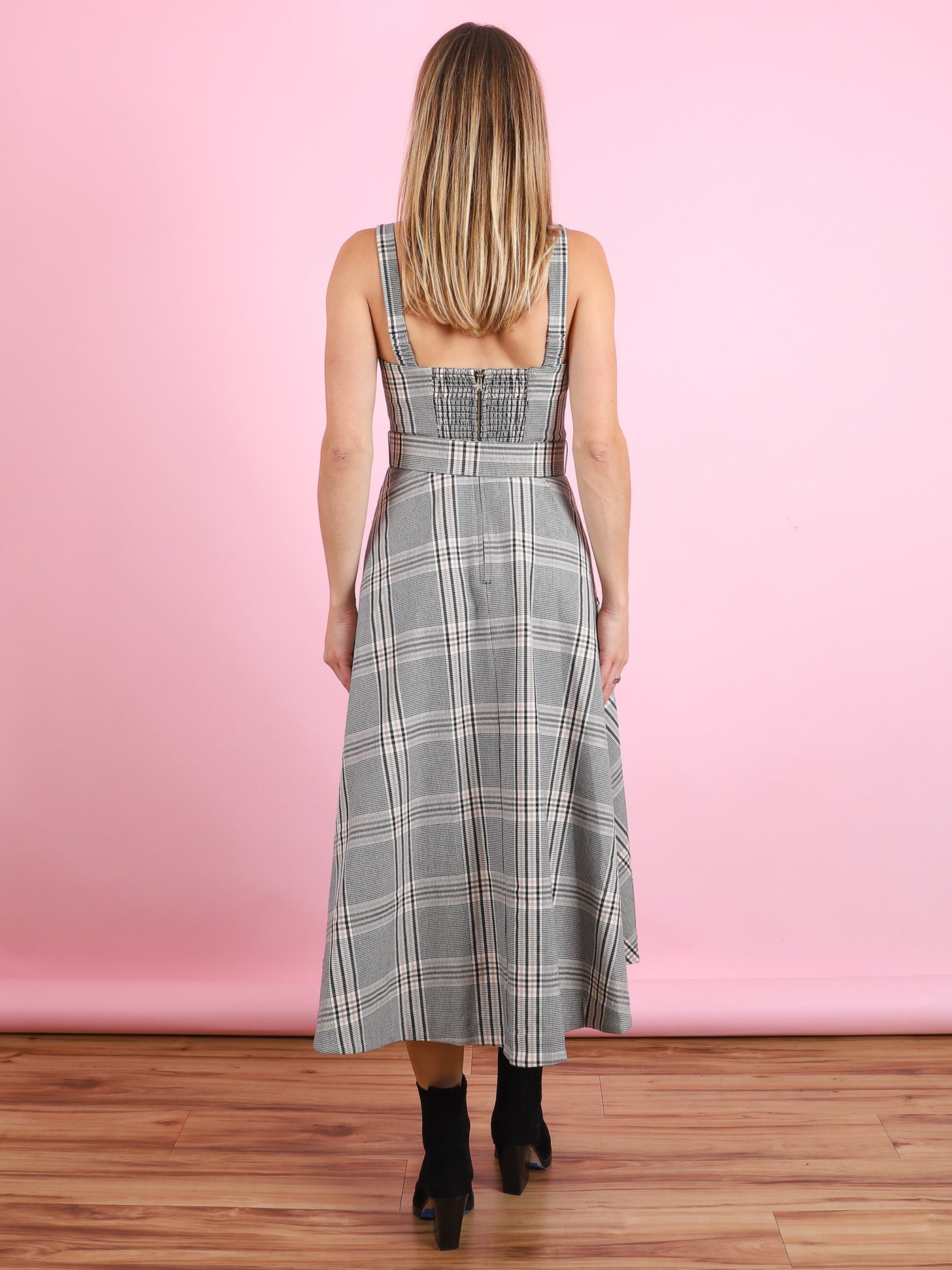 Calypso Dress Plaid