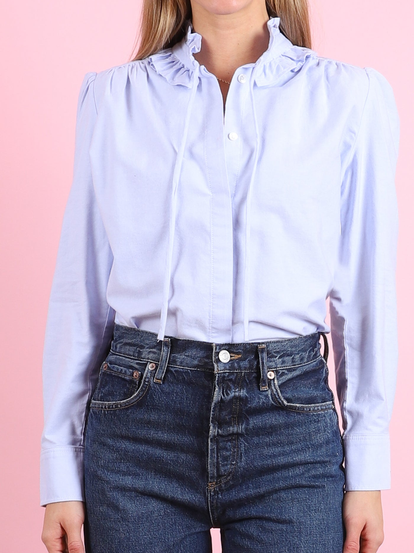 Calista Frill Collar Shirt