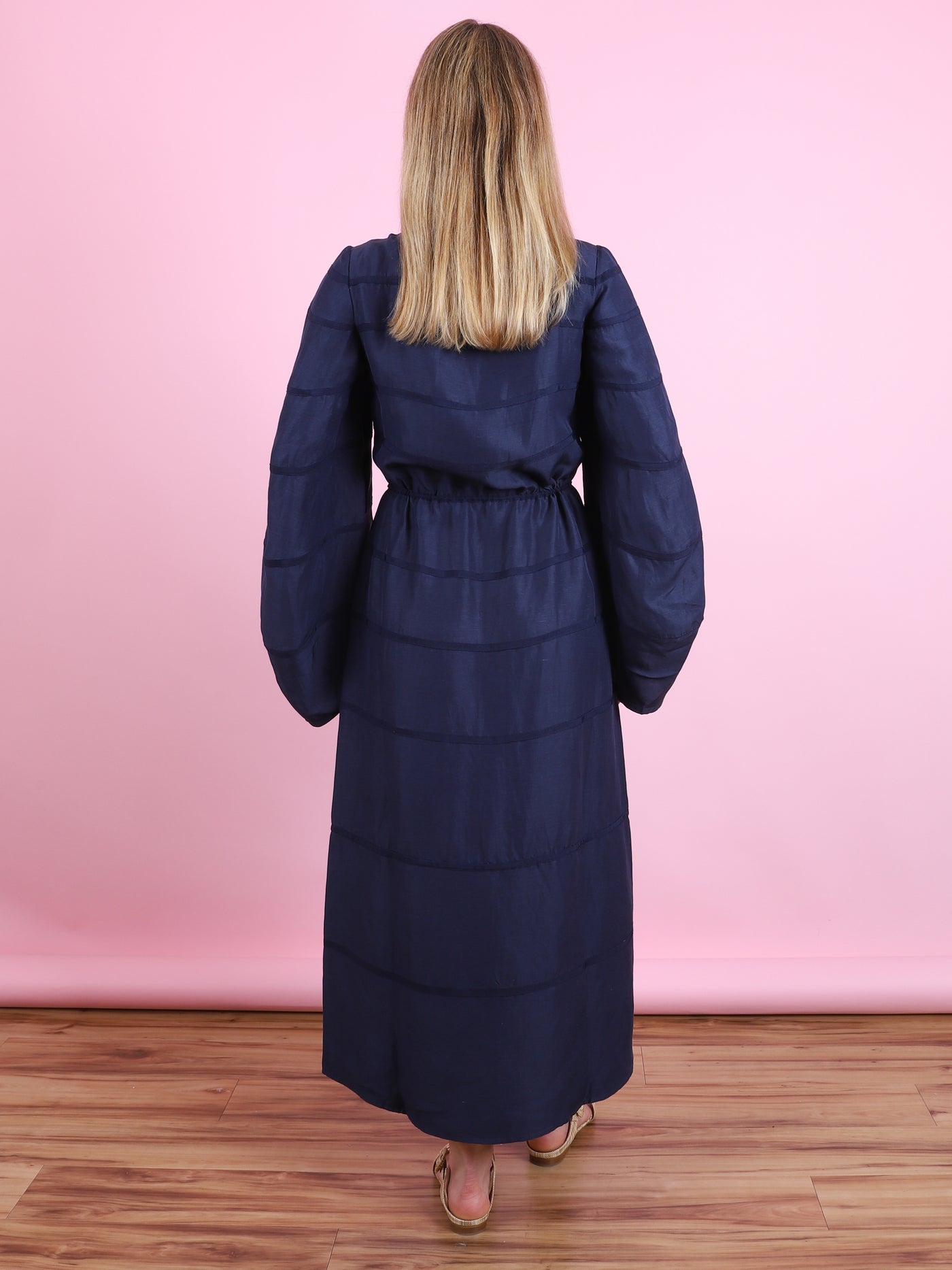 Ribbon Caftan Dress