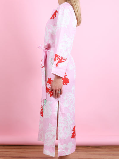 Cabana Floral Long Tunic Dress