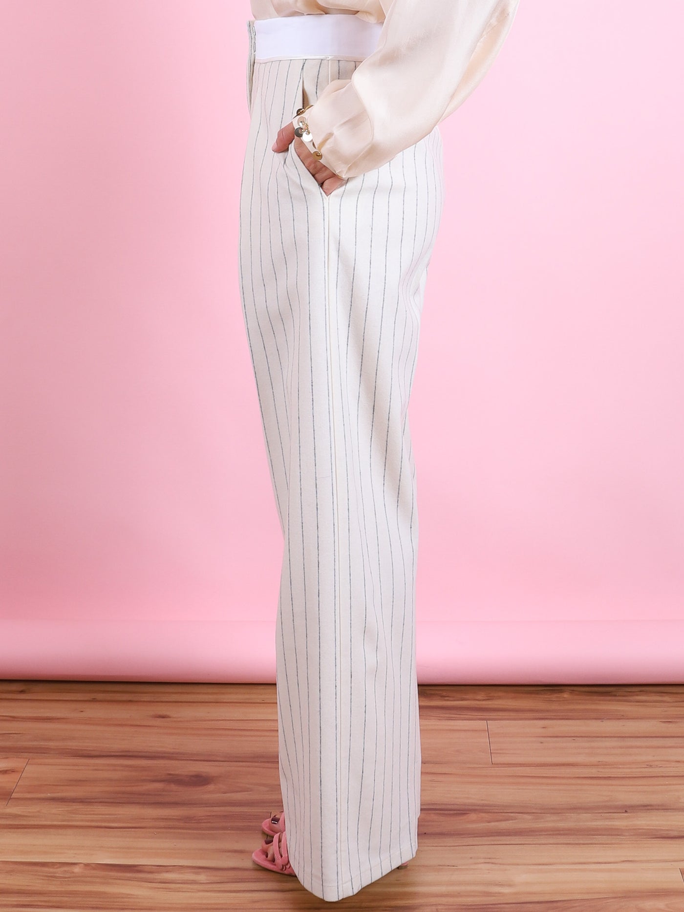 En Fleur Embroidery Pants