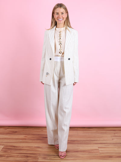 En Fleur Embroidery Pants