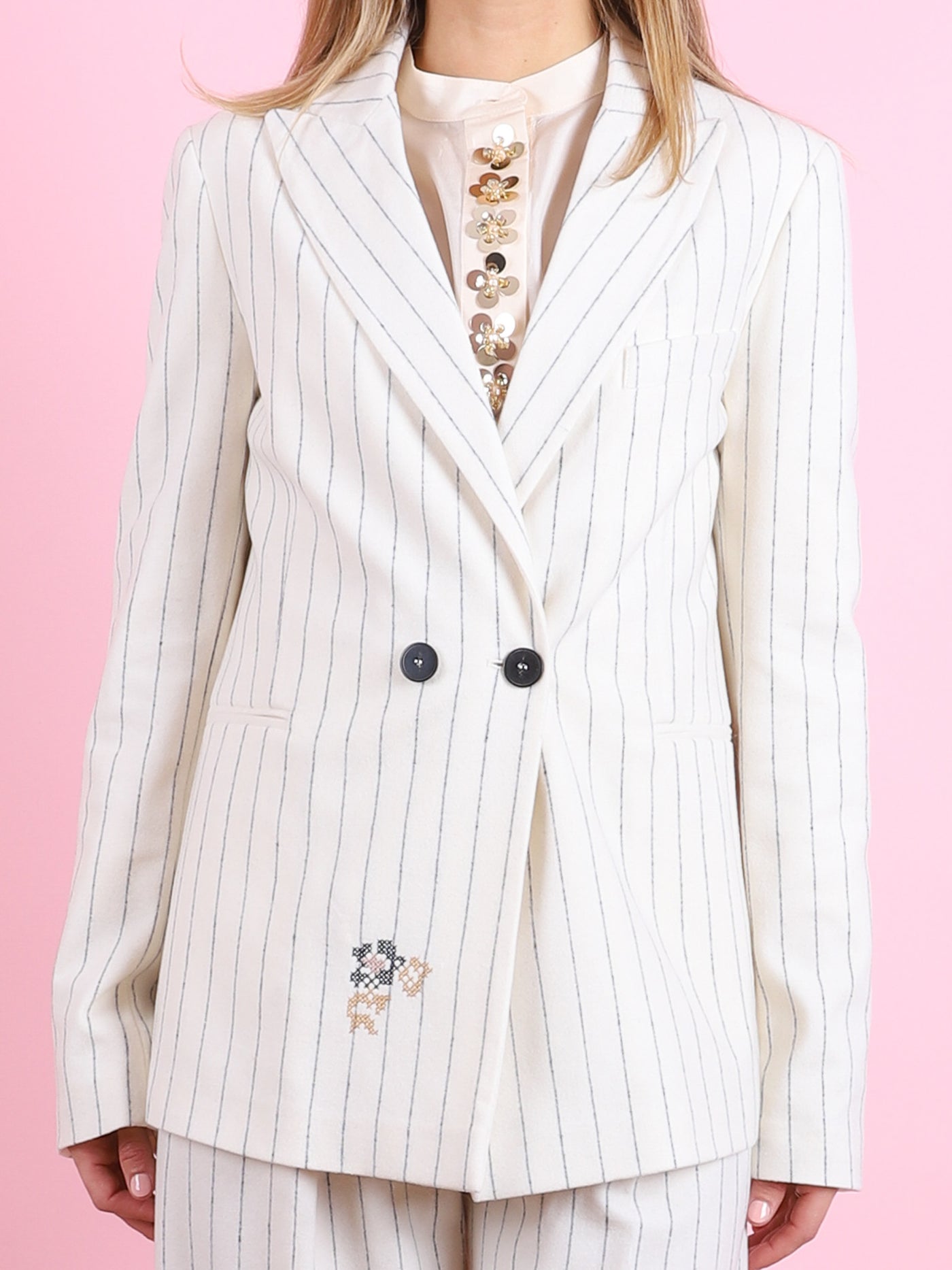 En Fleur Embroidery Jacket