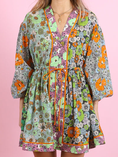 Orange Blossom Mini Dress