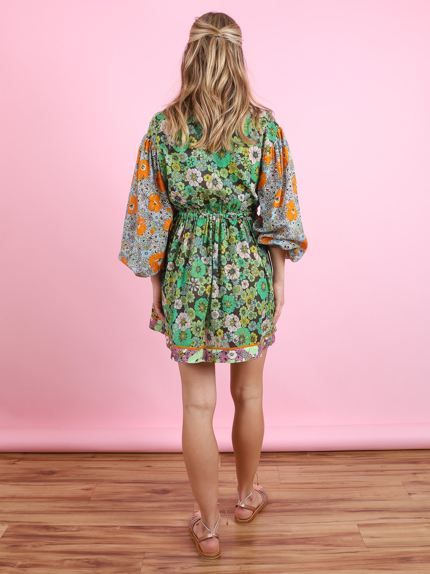 Orange Blossom Mini Dress