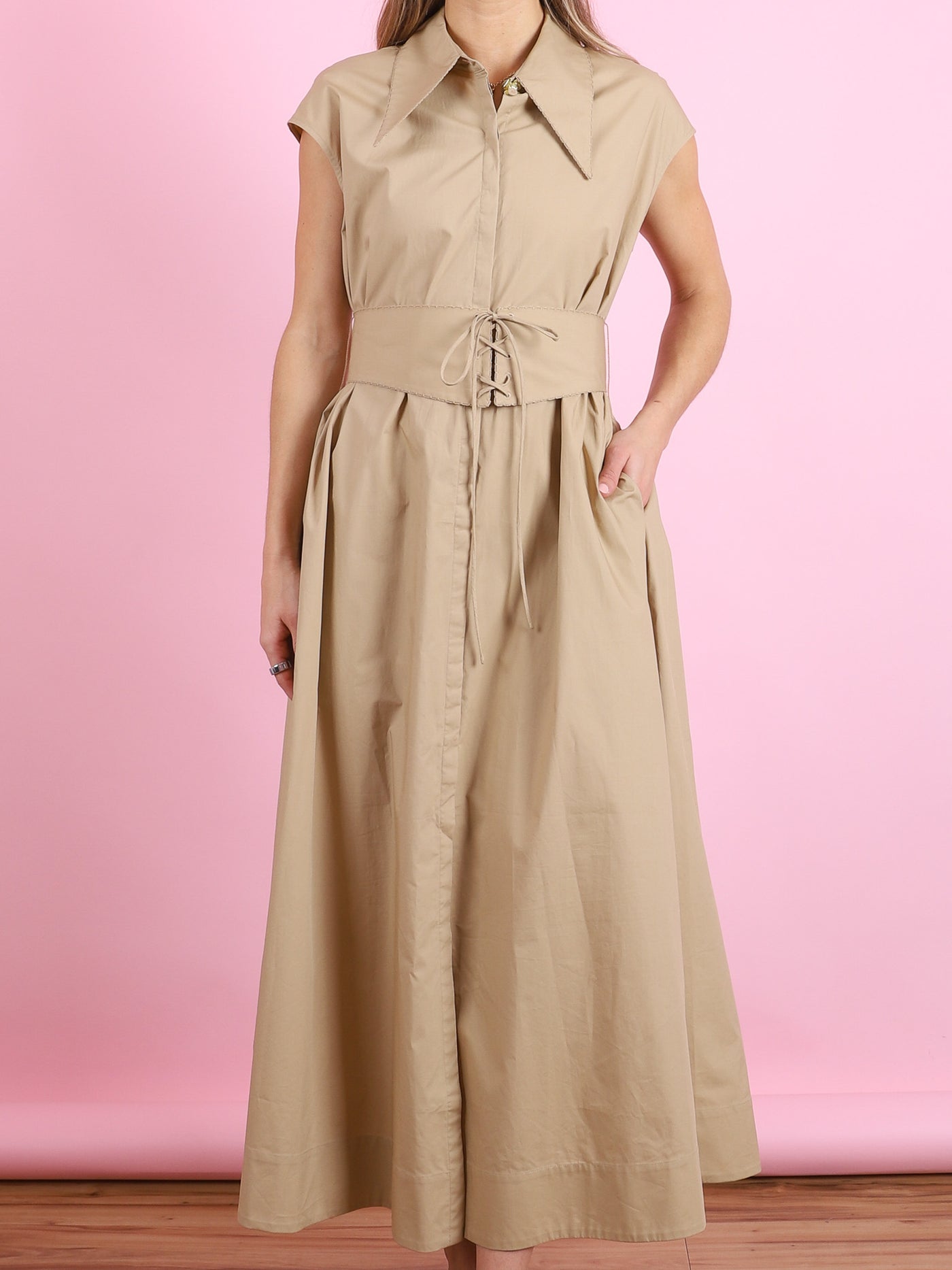 Callista Belted Dress