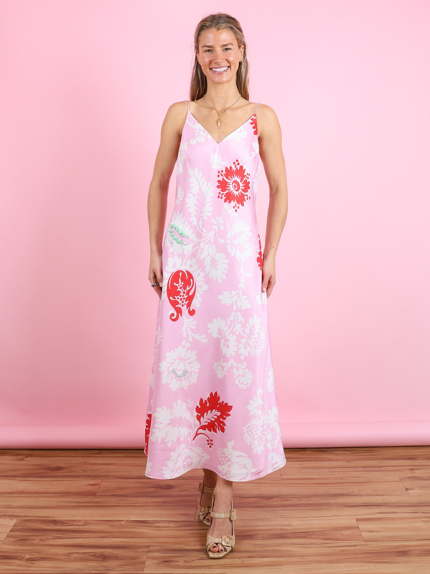 Cabana Floral Slip Dress
