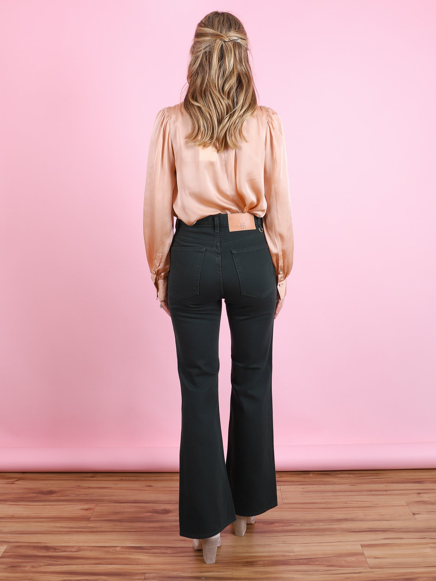 Ornament Tie Neck Blouse