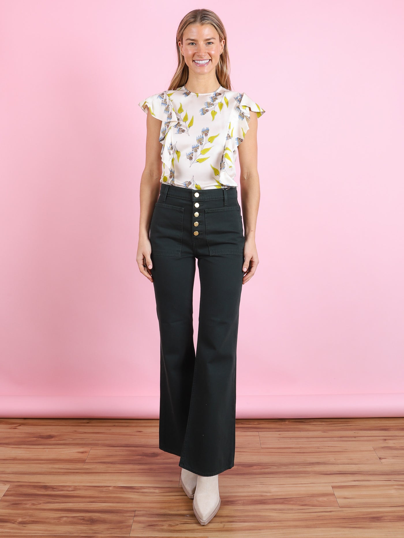 Botanical Sleeveless Top