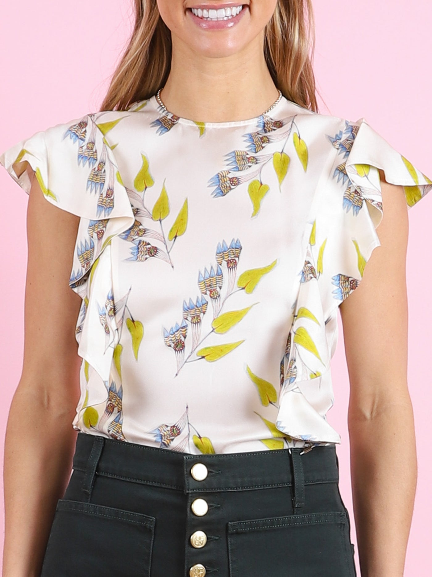 Botanical Sleeveless Top