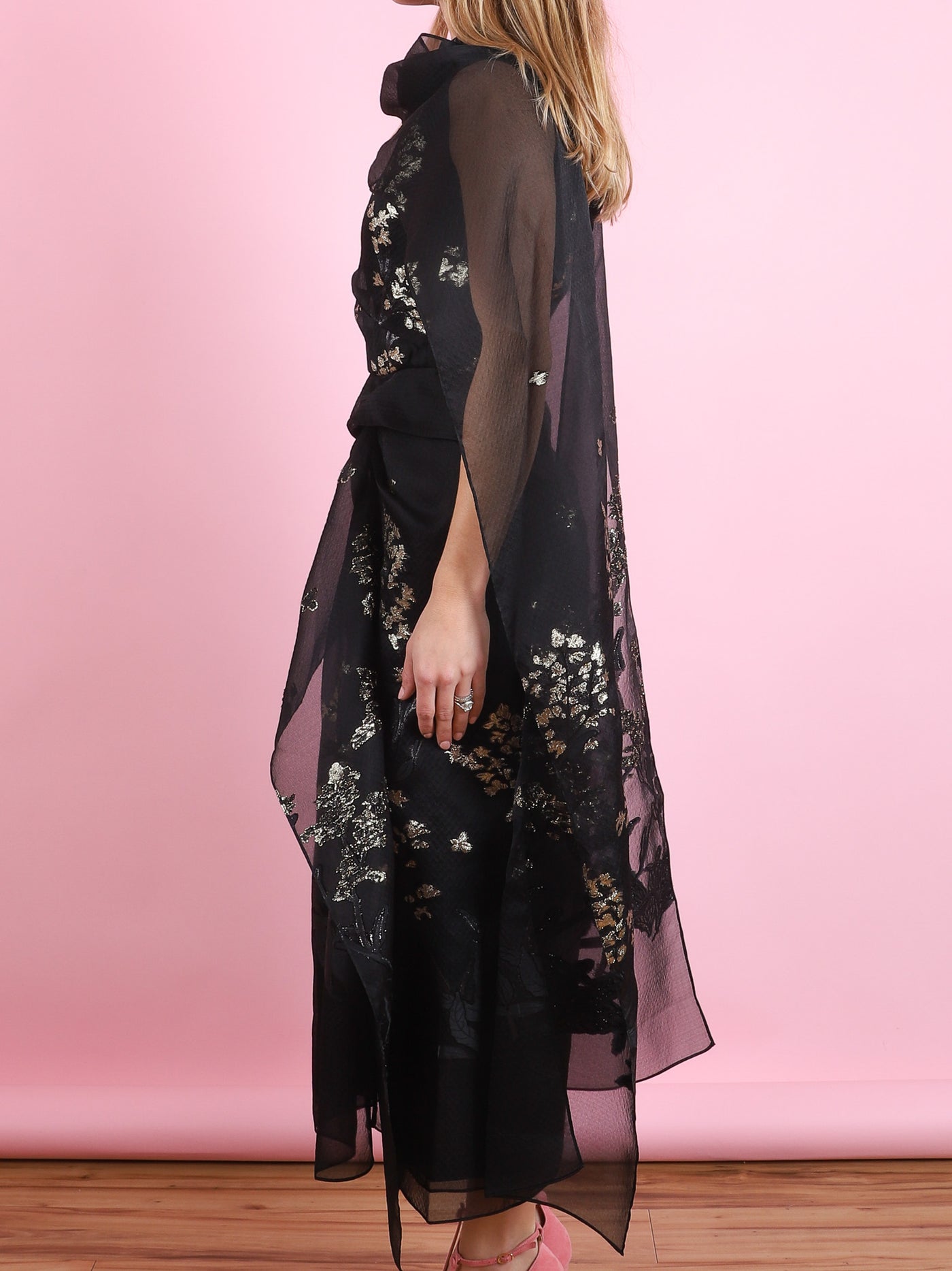 Draped Cocktail Dress