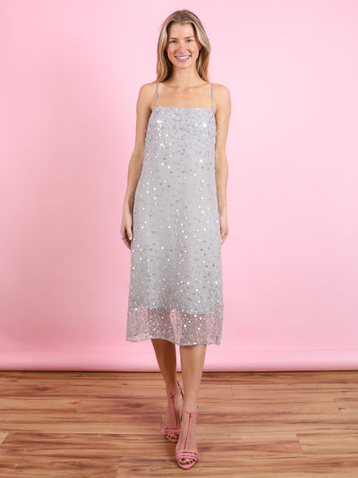 Rachel Embroidered Slip Dress