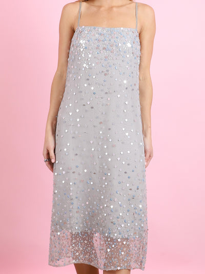Rachel Embroidered Slip Dress