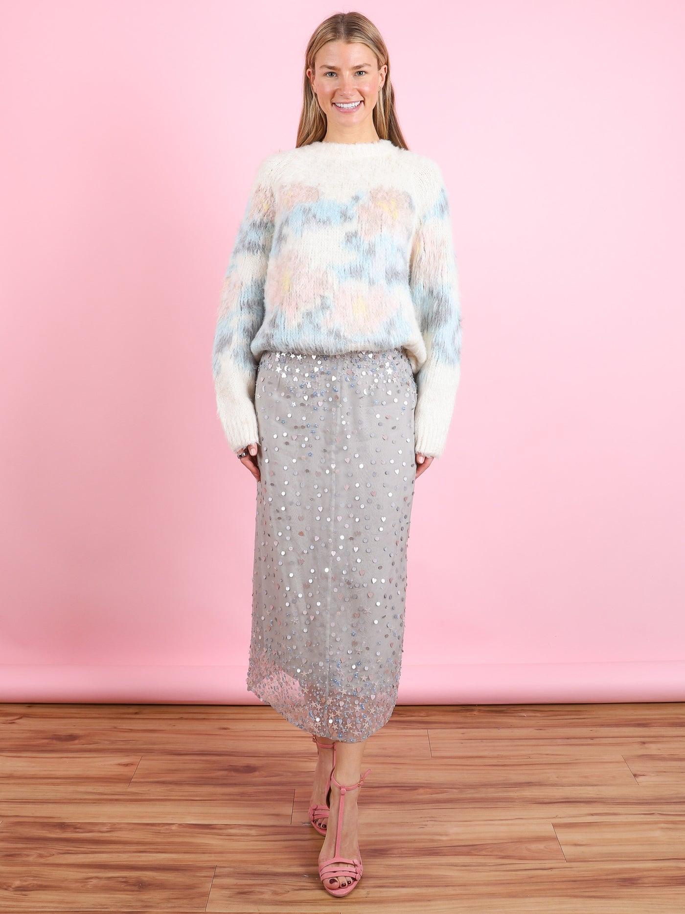 Roxane Embroidered Skirt