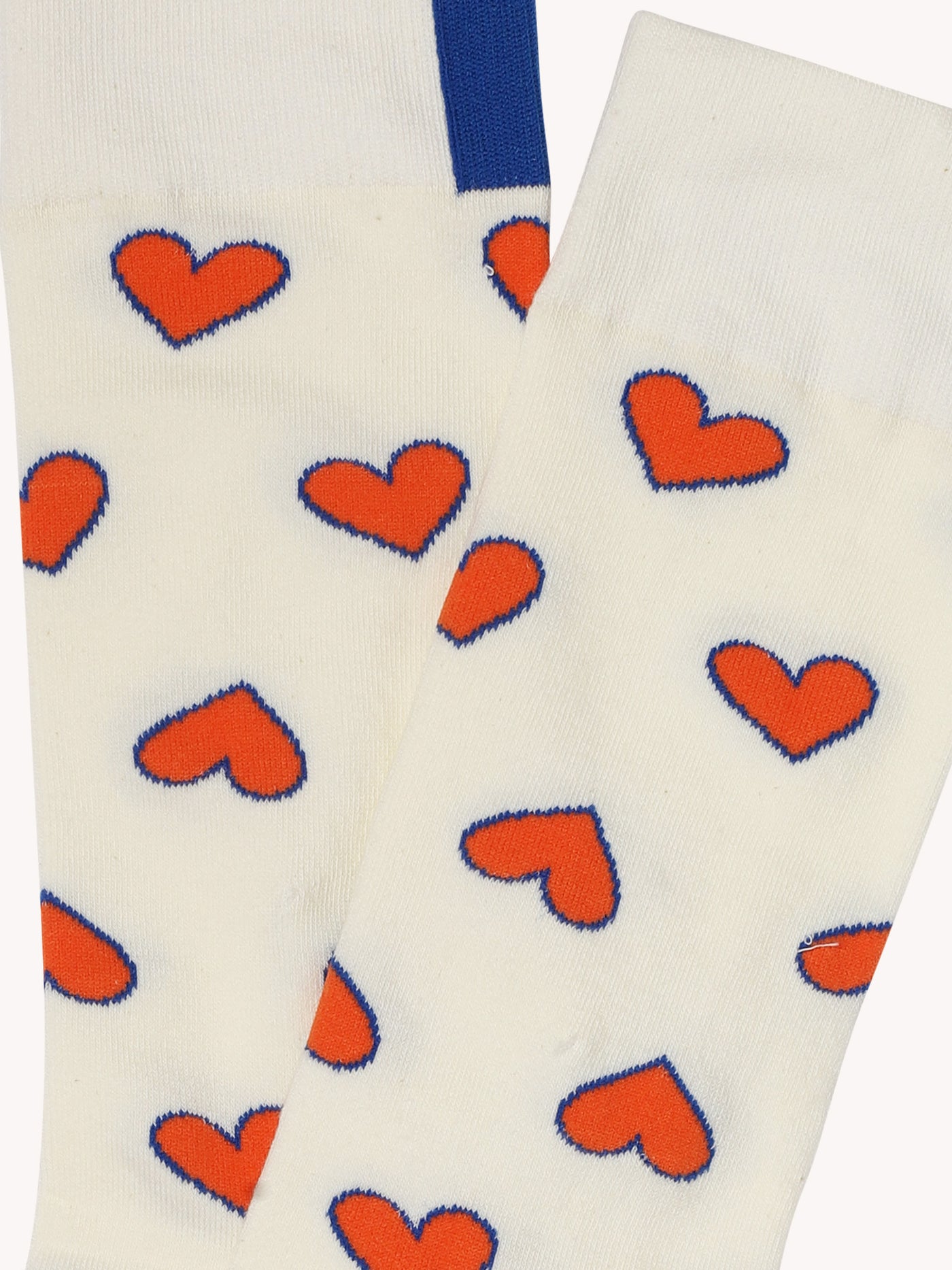 Heart Print Dress Sock