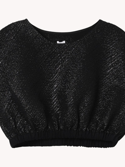 CROPPED SHIMMER TOP