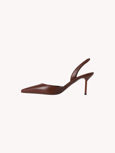 Lidia Slingback in Chocolate