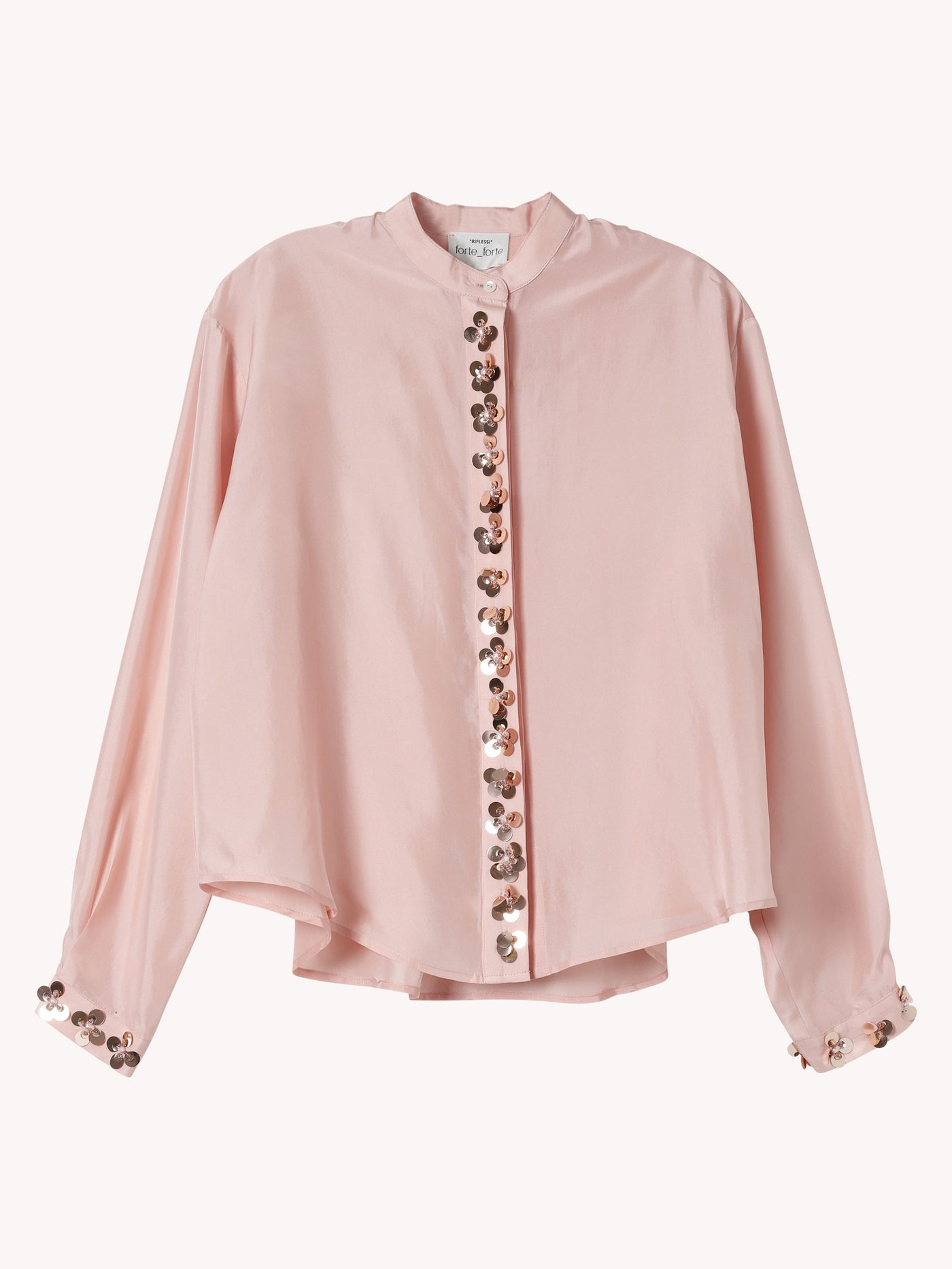 Embroidery Habotai Shirt